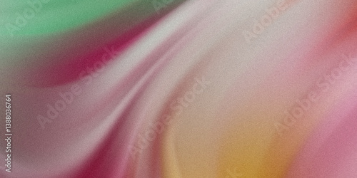 Abstract background with flowing pastel colors blending together in a smooth and wavy pattern design