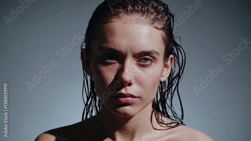 The Woman with Wet Hair