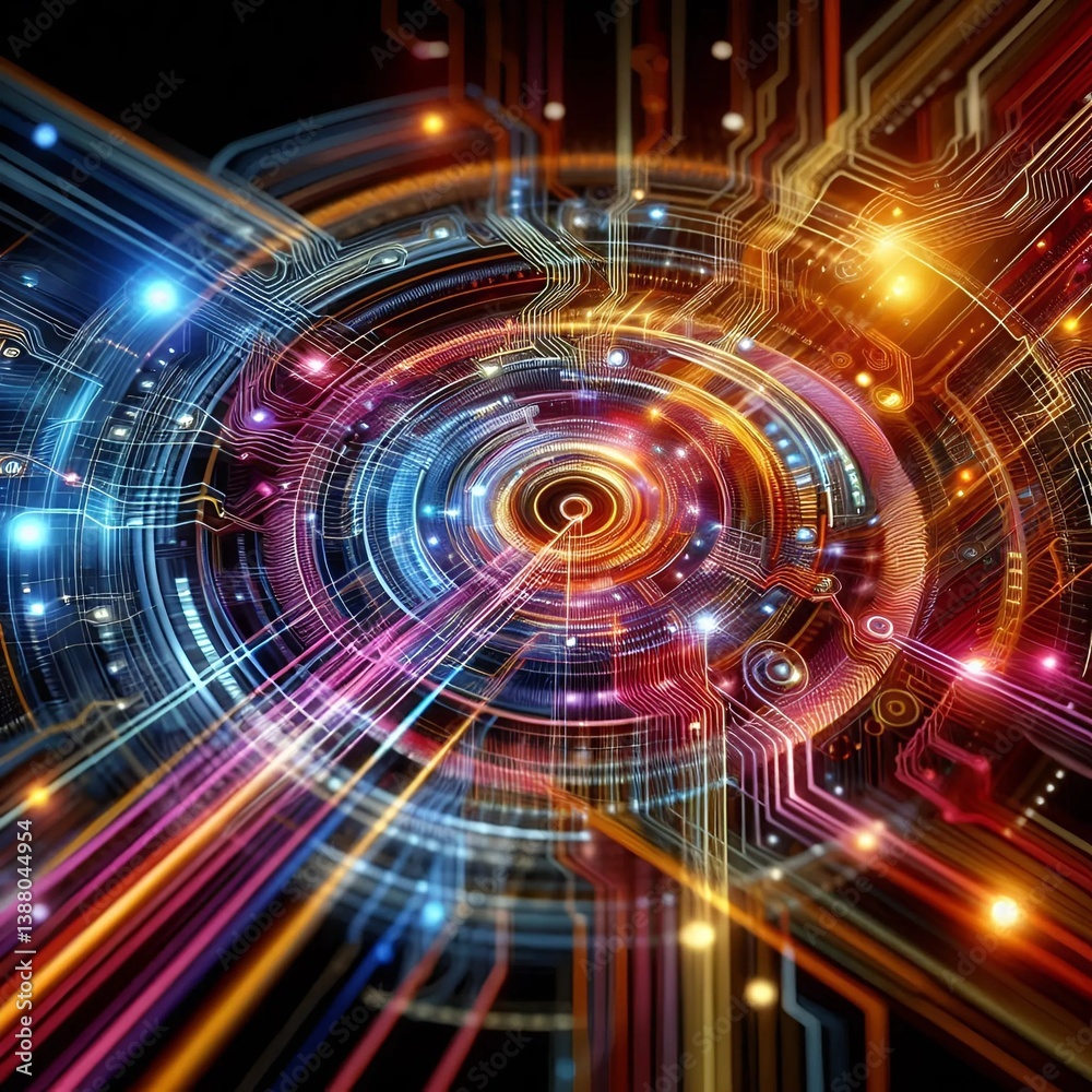 Obraz premium Advancing AI and IoT Integration: Revolutionizing Smart Technologies for Future Innovation