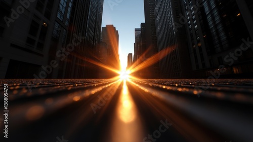 Urban sunrise