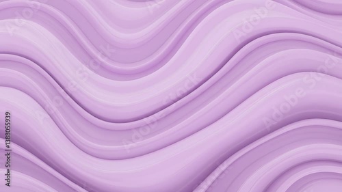 Abstract Flowing Wave Background with Soft Gradient Curves. Elegant abstract wave texture with smooth flowing lines and soft color gradients, ideal for modern designs and backgrounds. 4K Looped

