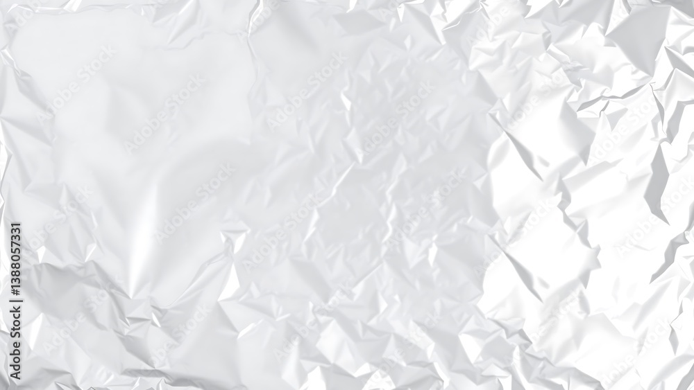 Obraz premium Silver Aluminum Foil Texture