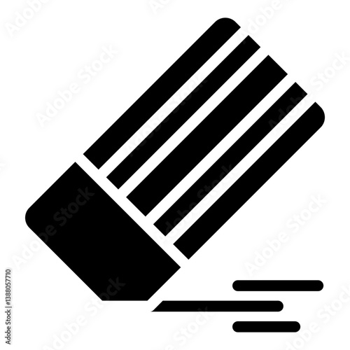 Eraser line icon
