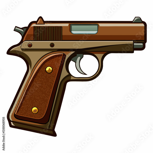gun with bullets