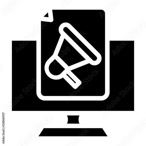 Ad Campaign line icon