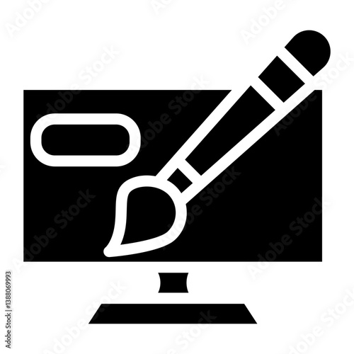 Web Design line icon