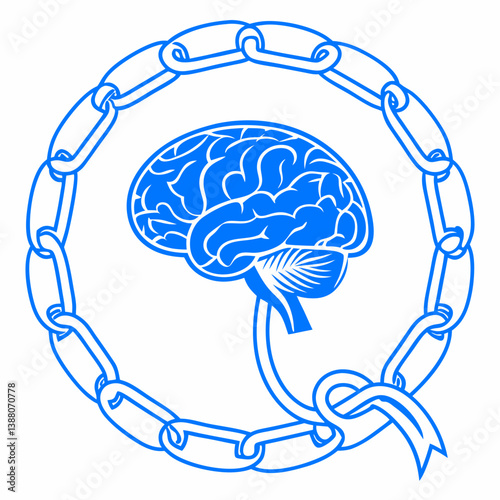 Brain with Chain — Mental Restriction or Trauma