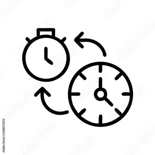 Time, Clock, and Stopwatch Icon