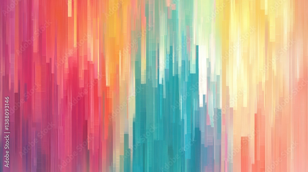Colorful Abstract Background with Vertical Lines Creating a Graphic Texture Colorful Abstract Background with Vertical Lines Creating a Graphic Texture