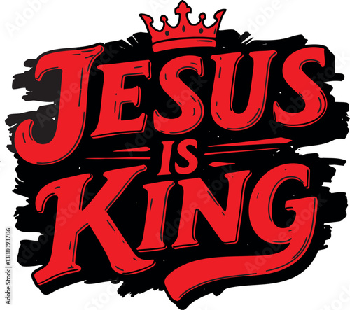 Christian print design in vector