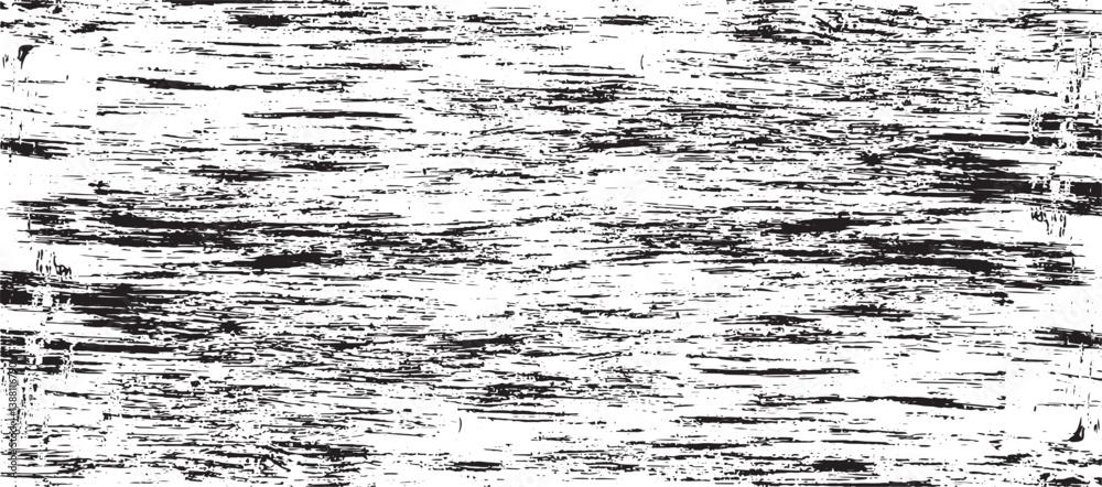 Vector brush sroke texture. Distressed uneven grunge background. Abstract distressed vector illustration. Overlay over any design to create interesting effect and depth. Black isolated on white. EPS10