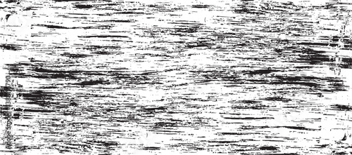Obraz na płótnie Vector brush sroke texture. Distressed uneven grunge background. Abstract distressed vector illustration. Overlay over any design to create interesting effect and depth. Black isolated on white. EPS10 w salonie