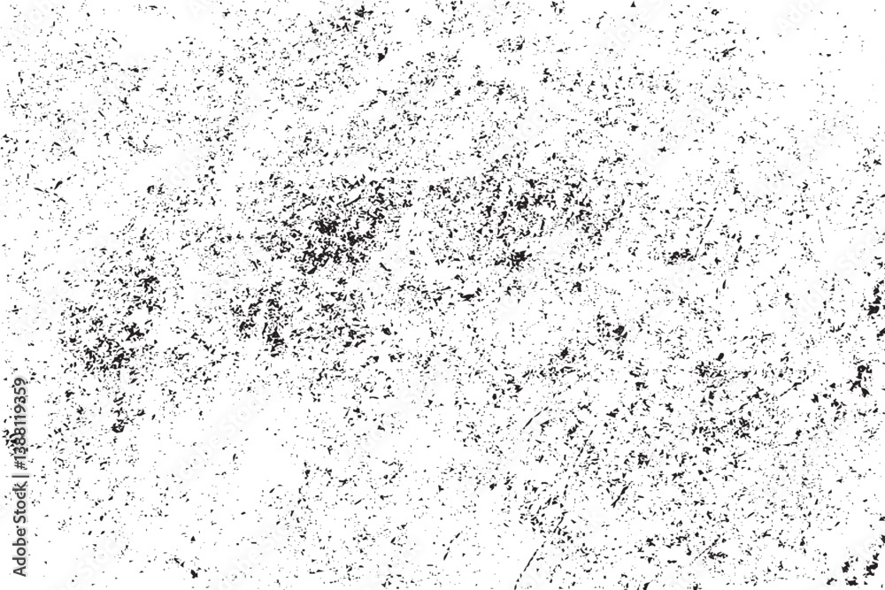 Vector Abstract Black Texture on White Background, Black Grunge Effect Dot, black halftone texture illustration vintage retro white background - 11 Ink Splash