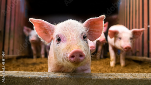 Neugierige Ferkel