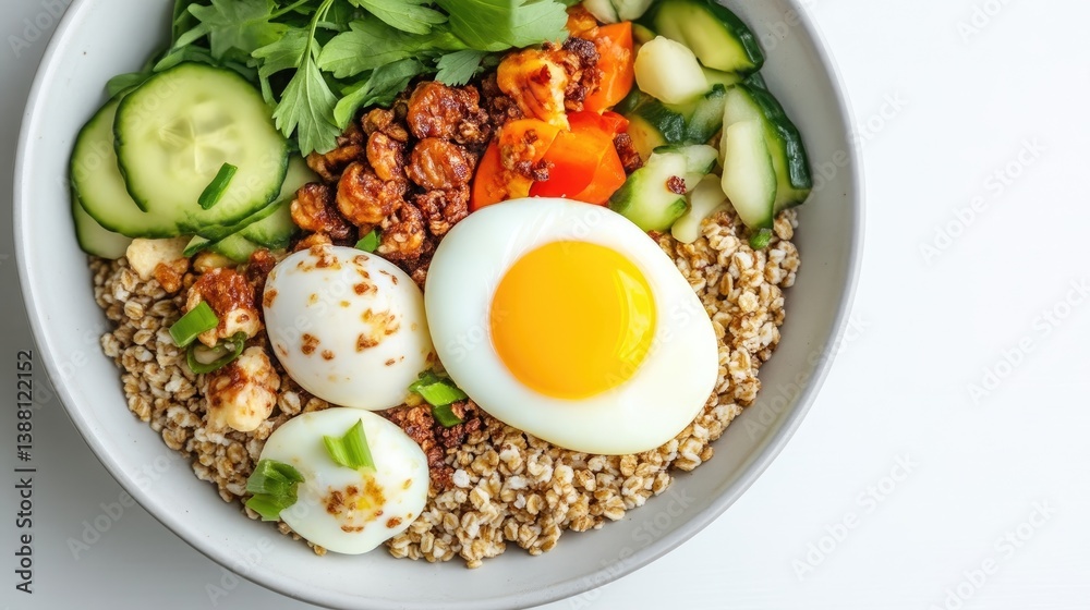 Healthy Grain Bowl with Protein Healthy Grain Bowl with Protein