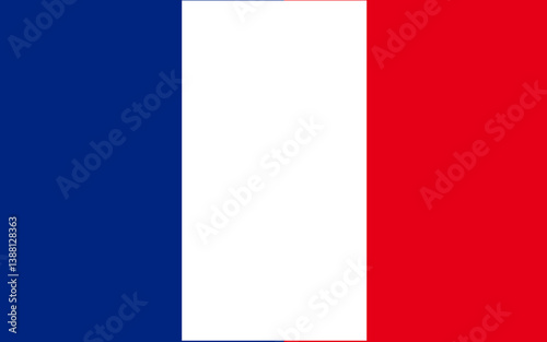 France National Flag Actual Size