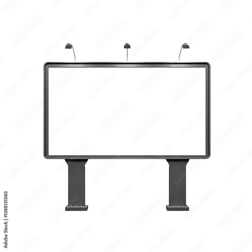 Blank Billboard With Lights On Transparent Background
Blank Billboard With Lights On Transparent Background