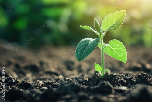 Ground-sprouted seedling