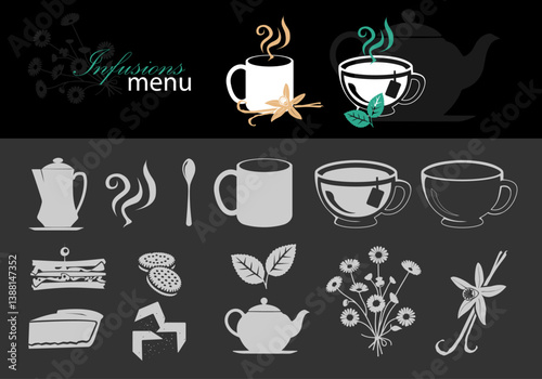 Infusiones // Elementos gráficos