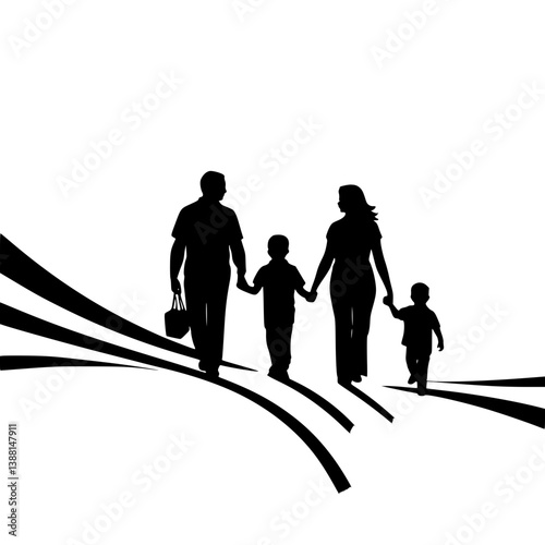 Family Silhouettes in the Park
Park Outlines: People at Play
Black and White Park Scenes
Silhouette Family Moments
People in the Park: Outline Art