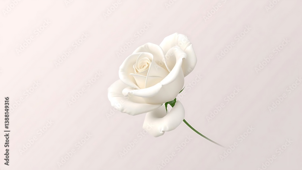 Single White Rose