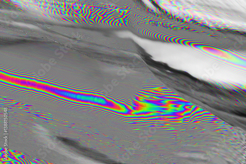 Glitch analog screen texture background. Error concept. Acid pixel art. Cyber punk, vaporwave, synth wave. 
