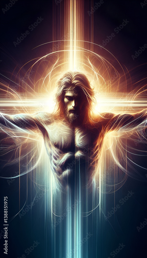 Fototapeta premium jesus on cross