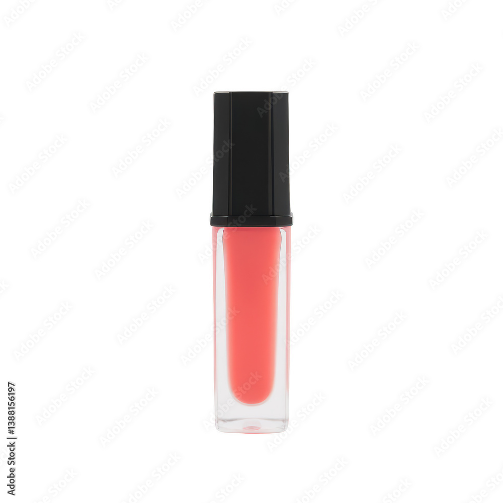 Coral Lip Gloss in Black Bottle Coral Lip Gloss in Black Bottle
