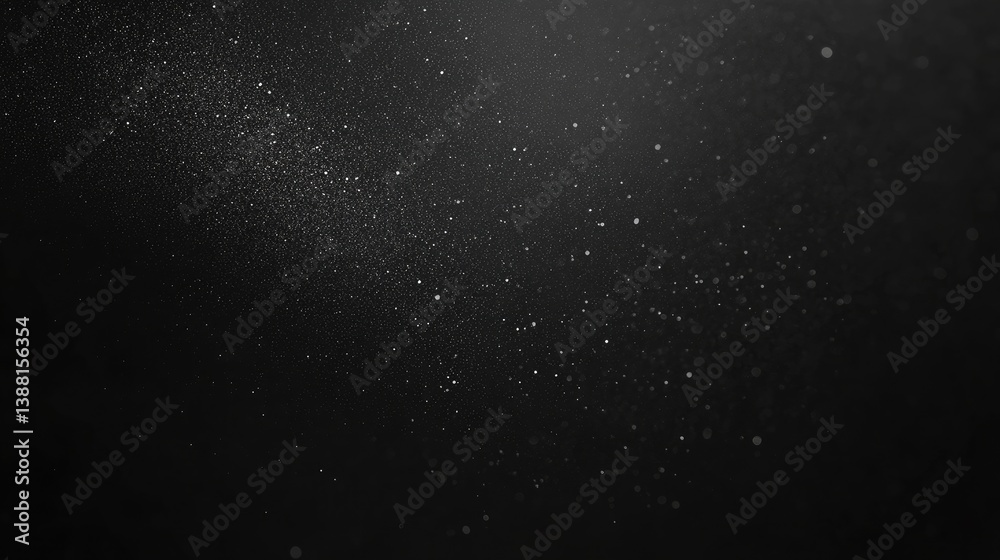 Fototapeta premium A dark backdrop illuminated with shimmering particles creating an enchanting and sophisticated atmosphere for modern artistic interpretations