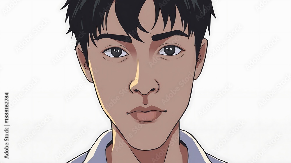 Portrait of a Person, Background