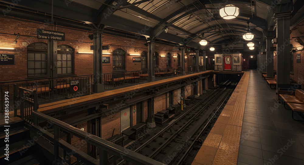 Renovated Subway Station Transformed Into a Unique Boutique Hotel Interior Renovated Subway Station Transformed Into a Unique Boutique Hotel Interior