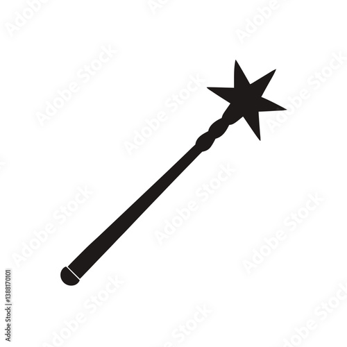 Magic Wand Silhouette