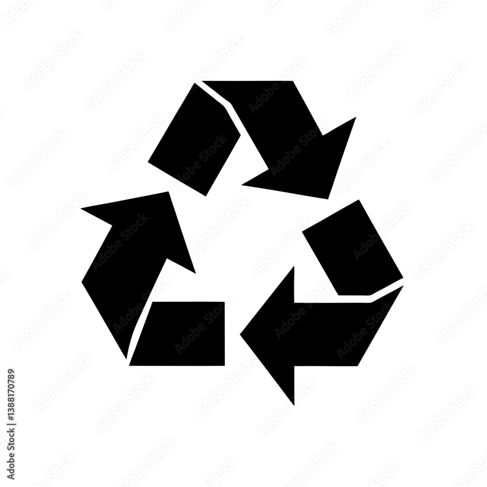 Green Recycling Symbol Icon 2 Green Recycling Symbol Icon 2