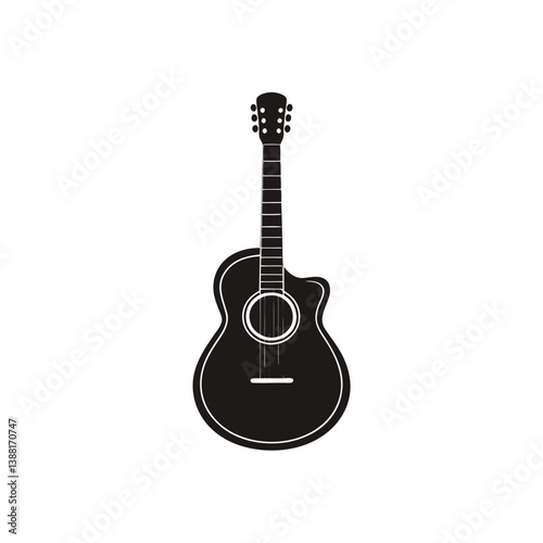 Classic Guitar Silhouette
