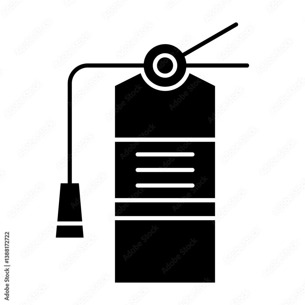 Obraz premium Fire Extinguisher Icon