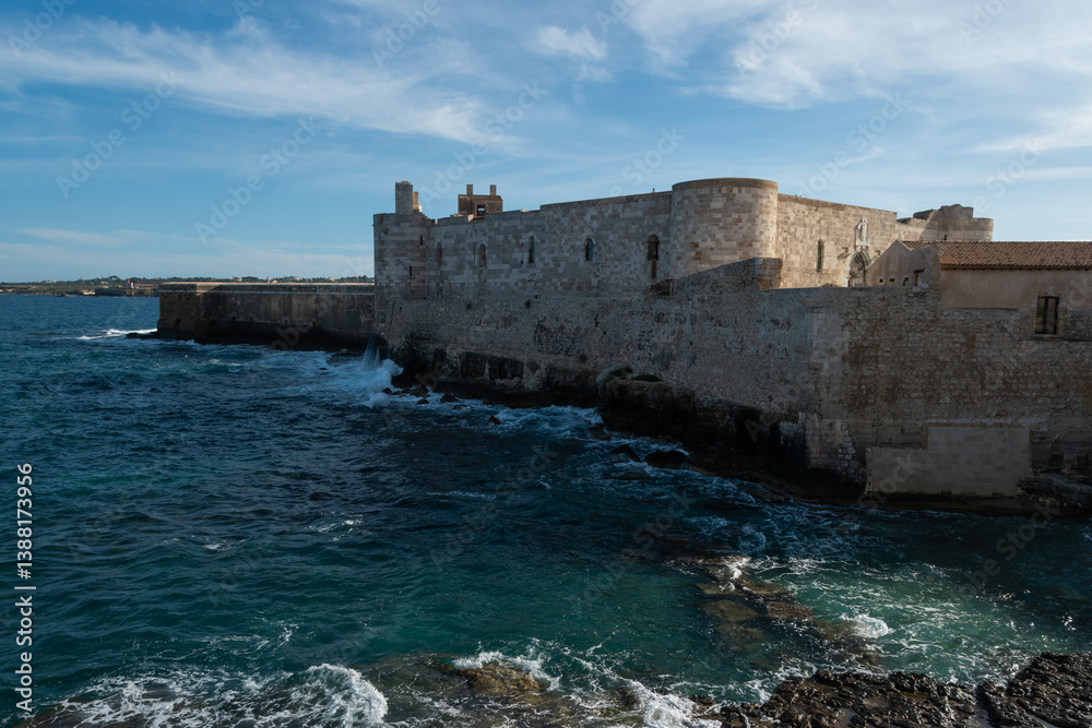 Castello Maniace de Ortigia, Siracusa, Sicilia Castello Maniace de Ortigia, Siracusa, Sicilia