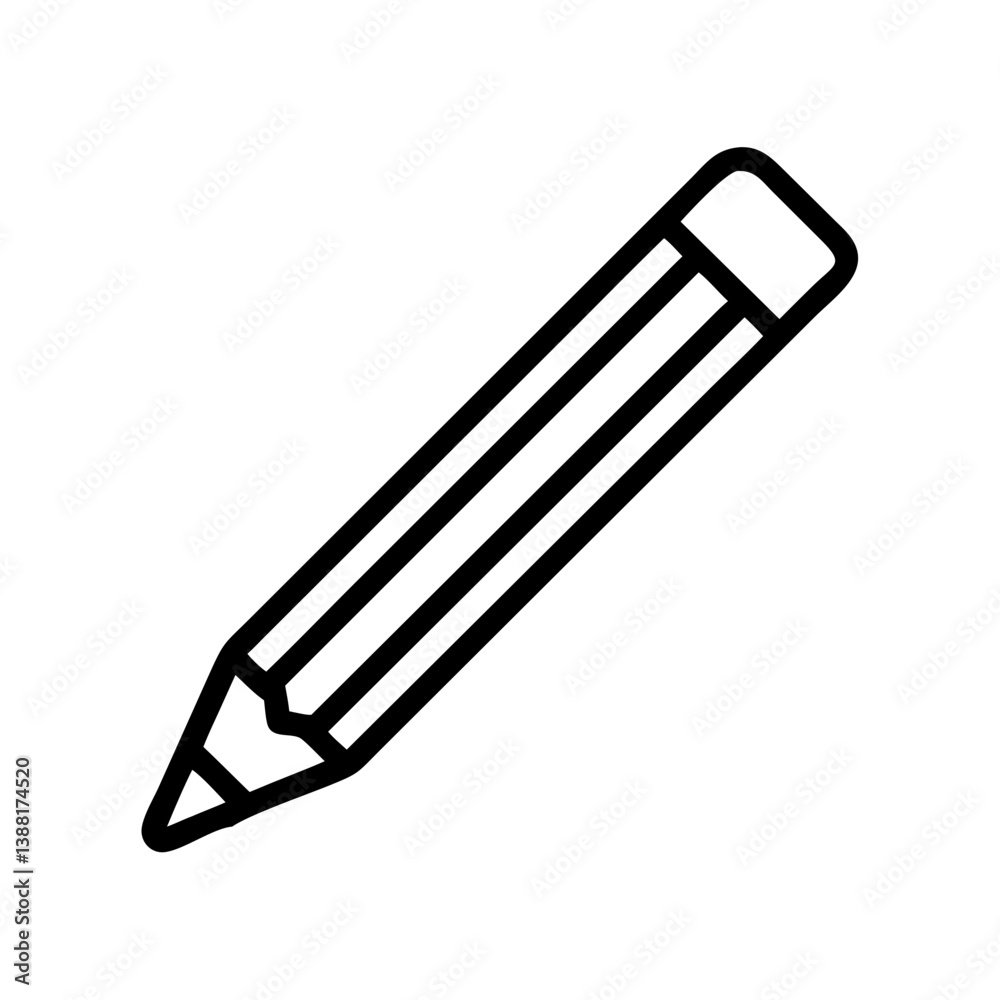 Pencil icons symbolize creativity and artistic expression. Essential for drawing, writing, and educational themes, these designs reflect the art of communication through simple tools. Pencil icons symbolize creativity and artistic expression. Essential for drawing, writing, and educational themes, these designs reflect the art of communication through simple tools.