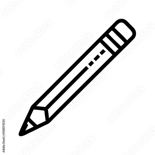 Pencil icons symbolize creativity and artistic expression. Essential for drawing, writing, and educational themes, these designs reflect the art of communication through simple tools.