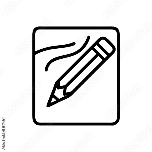 Pencil icons symbolize creativity and artistic expression. Essential for drawing, writing, and educational themes, these designs reflect the art of communication through simple tools.