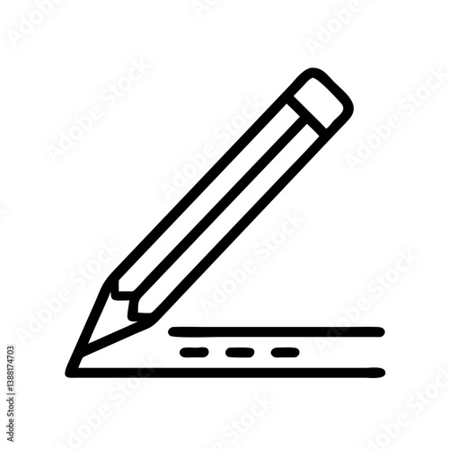 Pencil icons symbolize creativity and artistic expression. Essential for drawing, writing, and educational themes, these designs reflect the art of communication through simple tools.