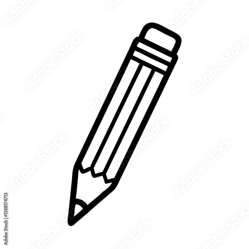 Pencil icons symbolize creativity and artistic expression. Essential for drawing, writing, and educational themes, these designs reflect the art of communication through simple tools.