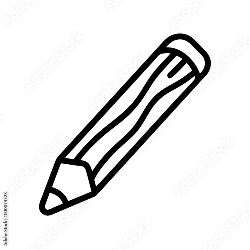 Pencil icons symbolize creativity and artistic expression. Essential for drawing, writing, and educational themes, these designs reflect the art of communication through simple tools.