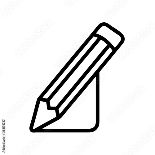 Pencil icons symbolize creativity and artistic expression. Essential for drawing, writing, and educational themes, these designs reflect the art of communication through simple tools.