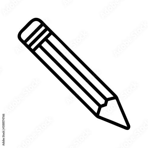 Pencil icons symbolize creativity and artistic expression. Essential for drawing, writing, and educational themes, these designs reflect the art of communication through simple tools.