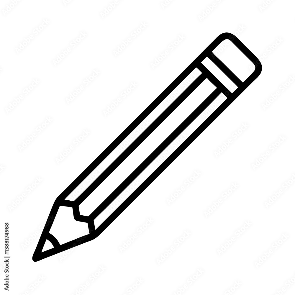 Pencil icons symbolize creativity and artistic expression. Essential for drawing, writing, and educational themes, these designs reflect the art of communication through simple tools. Pencil icons symbolize creativity and artistic expression. Essential for drawing, writing, and educational themes, these designs reflect the art of communication through simple tools.