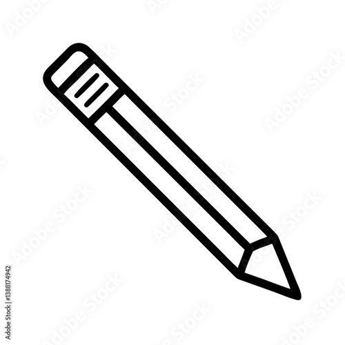 Pencil icons symbolize creativity and artistic expression. Essential for drawing, writing, and educational themes, these designs reflect the art of communication through simple tools.