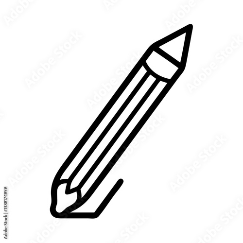 Pencil icons symbolize creativity and artistic expression. Essential for drawing, writing, and educational themes, these designs reflect the art of communication through simple tools.
