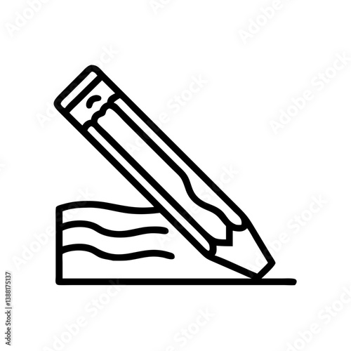 Pencil icons symbolize creativity and artistic expression. Essential for drawing, writing, and educational themes, these designs reflect the art of communication through simple tools.