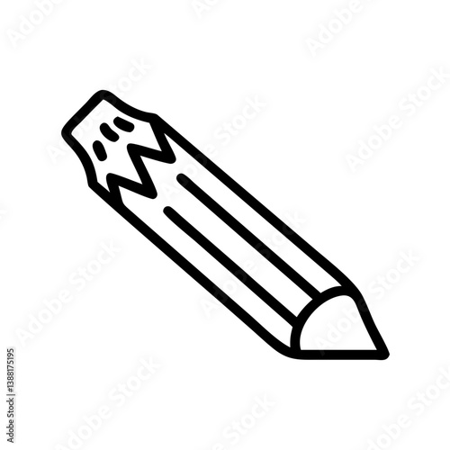 Pencil icons symbolize creativity and artistic expression. Essential for drawing, writing, and educational themes, these designs reflect the art of communication through simple tools.