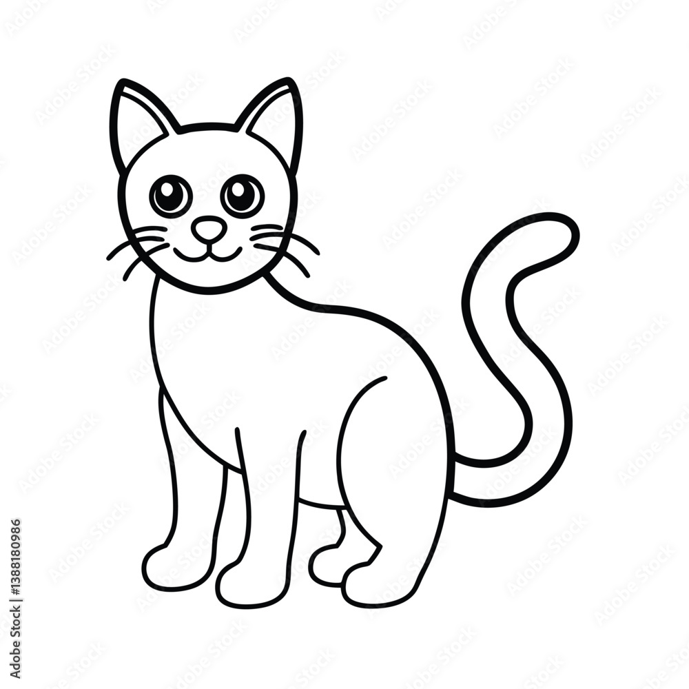 black and white cat vector black and white cat vector